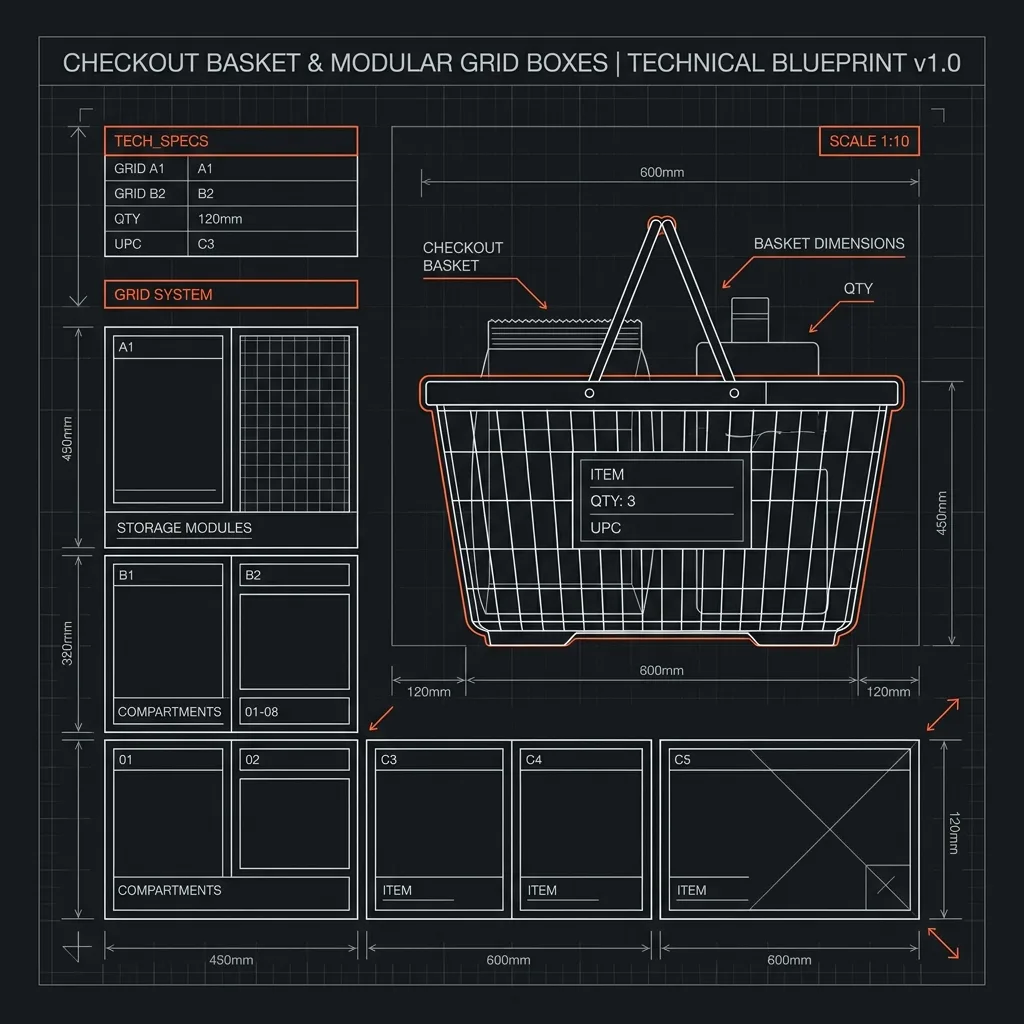 Sleek abstract 3D design placeholder representing an e-shop concept